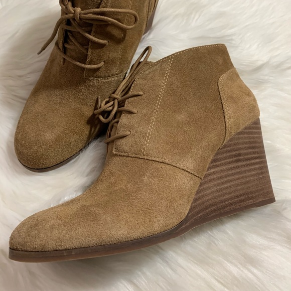 lucky leather booties